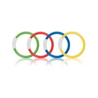 Игрушки Absolut Systems Кольца малые, тонущие, для тренировки навыков подводного плавания (набор) 