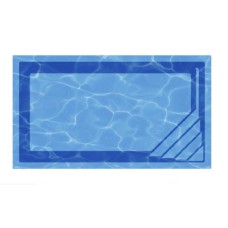 Композитный бассейн БассЛюкс Ларнака, размеры 5,20 x 3,00 x 1,50 м, объём 17 м³