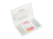 Тестер AquaDoctor таблеточный Cl и pH (тестовый набор + 20 таблеток "DPD No.1" для хлора и 20 таблеток "Phenol Red" для уровня pH)
