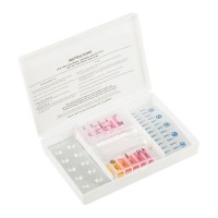 Тестер AquaDoctor таблеточный Cl и pH (тестовый набор + 20 таблеток "DPD No.1" для хлора и 20 таблеток "Phenol Red" для уровня pH)