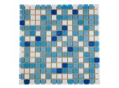 Мозаика стеклянная Aquaviva Bahama светлая вариант 2 A20N(1)+A08N(2)+A07N(2)