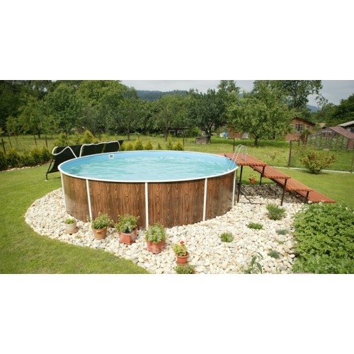 Сборно-разборный бассейн круглый Mountfield "DL " диаметр 4,6 м, глубина 1,2м (GRE)