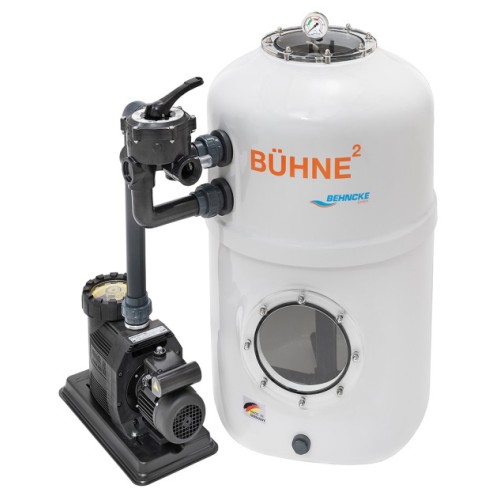 Фильтровальная емкость Behncke Buhne диаметром 500 мм 1 1/2" (в комплекте с манометром)