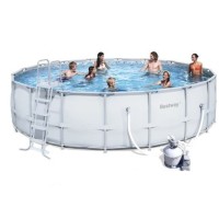 Каркасный бассейн Bestway 56464/56280 с песочным фильтром (549х132)