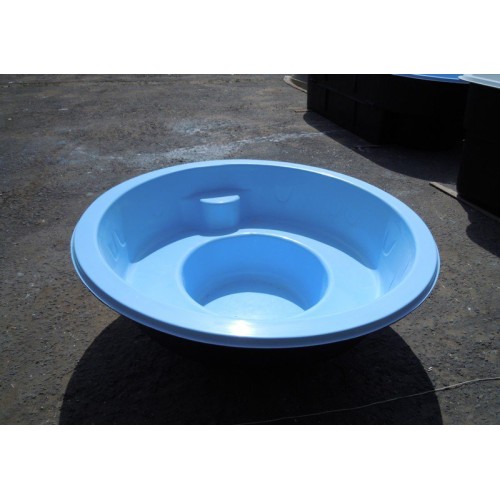 Композитный бассейн Composit Group СПА Light, размеры 2,4 × 2,4 × 0,9 м, объём 1,5 м3 (линейка Премиум)