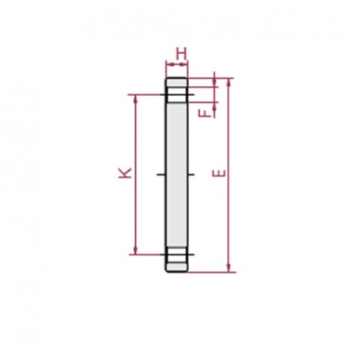 Фланцевая заглушка ПВХ Cepex, диаметр 32 мм, PN=16