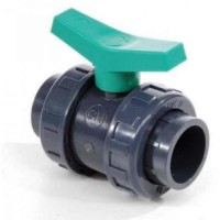 Шаровый кран Д.16 (HDPE-EPDM) (48/N) 1010016 / Coraplax