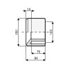 Втулка переходная коническая d_160*110 Coraplax Фото 3