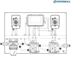 Автоматическая станция дозирования Etatron eOne Guard Max PH/RX/CL/T/CL TOTAL