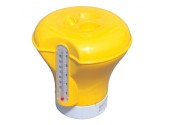 Плавающий дозатор Bestway, D=18,5 см, желтый с термометром /58209-1