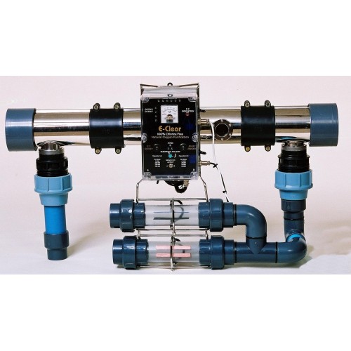Система кислородной очистки воды с функцией ионизации и минерализации E-clear MK7/CF1-150, 40 м3/час, для бассейна до 150 м3