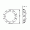 Прожектор (8 Вт/12В) c LED-элементами (многоугольн. формы) Emaux LEDTP-100 (Opus) Фото 2