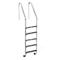 Лестница Emaux Standart 5 ступеней, 42 мм, сталь AISI-316