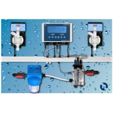 Станция дозирования и контроля pH,Cl - Etatron D.S. Pool Guard 7 Sonda CL 5 л/ч - 7 бар, 0-20 ppm