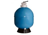 Фильтр песочный ламинированный модель Vaso Д. 400 мм; 6,0 м³/час, верхнее подключение 1½"; без вент. Fiberpool /ZVT4001/