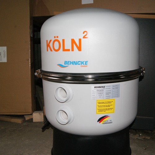 Фильтровальная емкость Behncke Koln, диаметром 500 мм 1 1/2" (в комплекте с манометром)