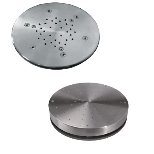 Закладная для круглой платы 420 мм из пластика для воздушного гейзера Fluvo (плитка/мозаика)