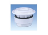 Форсунка из ABS-пластика для подключения пылесоса подключение 2" НР и 1 1/2" ВР, под пленку (IML)