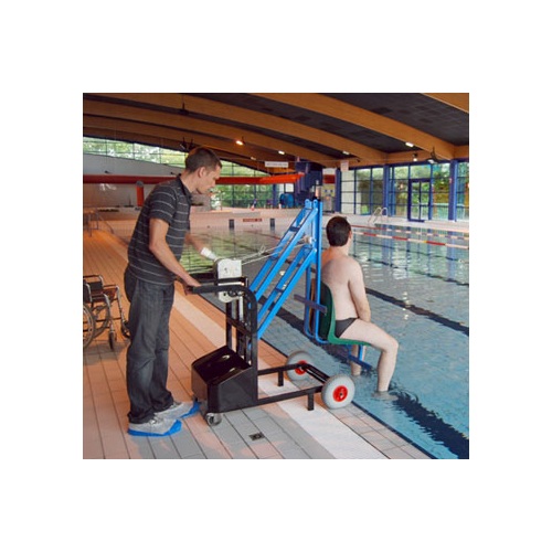 Универсальный подъёмник для инвалидов Hexagone Uni-Kart для использования в бассейне, 1200х800х1400 мм 