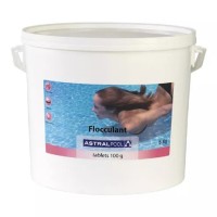 Флокулянт Astralpool в таблетках по 100 г для использования в скиммерах. Фасовка 5 кг