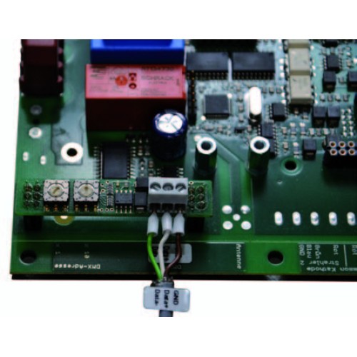 Дополнительный DMX модуль Hugo Lahme VitaLight (микросхема) для управления драйверами RGB 4380750, 4330250, 40600150