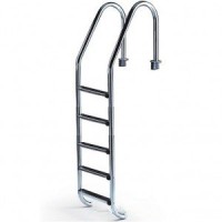 Лестница IML Standart 5 ступеней "Luxe", AISI-316 (PS0154-L) PS-0154-L