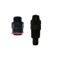 Форсунка впускная для впрыска химических реагентов 3/8 черная Swim-Tec