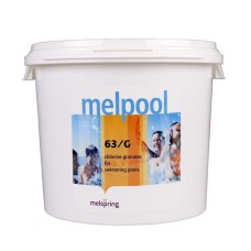 Хлор стабилизированный Melspring 63/G, 25 кг, гранулы, быстрорастворимый