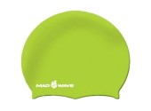 Шапочка для плавания детская MadWave Silicone Junior Solid (силикон) 