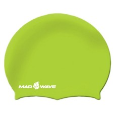 Шапочка для плавания детская MadWave Silicone Junior Solid (силикон) 