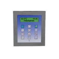 Внешняя панель управления (утапливаемая) для OSF Multi-Euromatik, корпус из нержавеющей стали, рамка хромированная