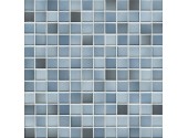 Мозаика керамическая Jasba Fresh 2,4 x 2,4 см, Denim blue mix glossy