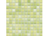 Мозаика керамическая Jasba Fresh 2,4 x 2,4 см, Lime green mix glossy