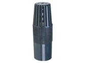 Обратный клапан с фильтром грубой очистки ПВХ Pool King 1,0 МПа d_75 мм /UFV01075/