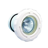 Пластиковый светильник Astralpool MINI. Пленочный бассейн, обод из ABS-пластика белого цвета, пласт. корпус