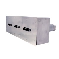 Противоток Xenozone щелевой с тремя соплами, AISI-316, 150 м³/час