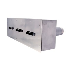Противоток Xenozone щелевой с тремя соплами, AISI-304, 150 м³/час