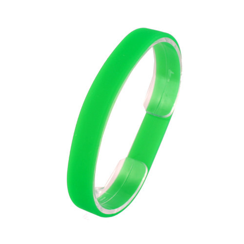 Многоразовые силиконовые браслеты ПТК-Спорт (цвет: зеленый) 