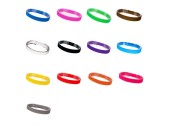 Многоразовые силиконовые браслеты ПТК-Спорт (цвет: белый) 
