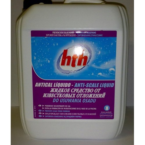 Жидкое средство от известковых отложений HTH, 5 л