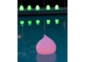 Светильник Smart Green плавающий Dew. Диаметр - 28 см, высота - 30 см