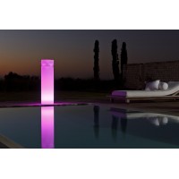 Светильник Smart Green Tower Twist. Диаметр - 35 см, высота - 105 см