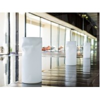 Светильник Smart Green Twist. Диаметр - 20 см, высота - 40 см