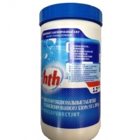 Многофункциональные таблетки стабилизированного хлора HTH 5 в 1 (200 г), 1,2 кг
