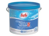 Многофункциональные таблетки стабилизированного хлора HTH 5 в 1, 200 гр. 1,2 кг / K801751H2