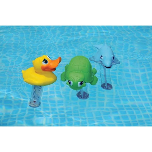 Термометр плавающий Kokido игрушка Дельфин серия «Счастливчики» /K785BU/6P