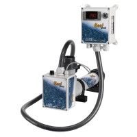 Электронагреватель VagnerPool Heat Pool с датчиком потока и цифровым термостатом - 12 кВт, 230/400 В, титан