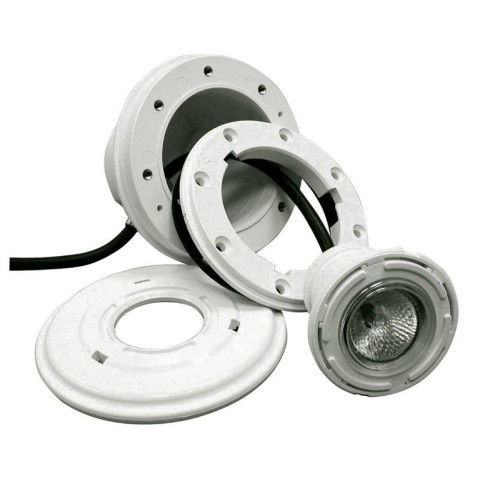 Галогенный прожектор VagnerPool 50 Вт / 12 В, с латунными вставками, для пленки, АВS, с защитным шлангом