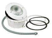 Галогенный светильник VagnerPool 300 Вт / 12 В, для пленочного бассейна, ABS, с защитным шлангом