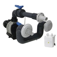 Противоток VagnerPool Compass - 70 м3/ч, 400 В, 3,3 кВт. Комплект Single Jet